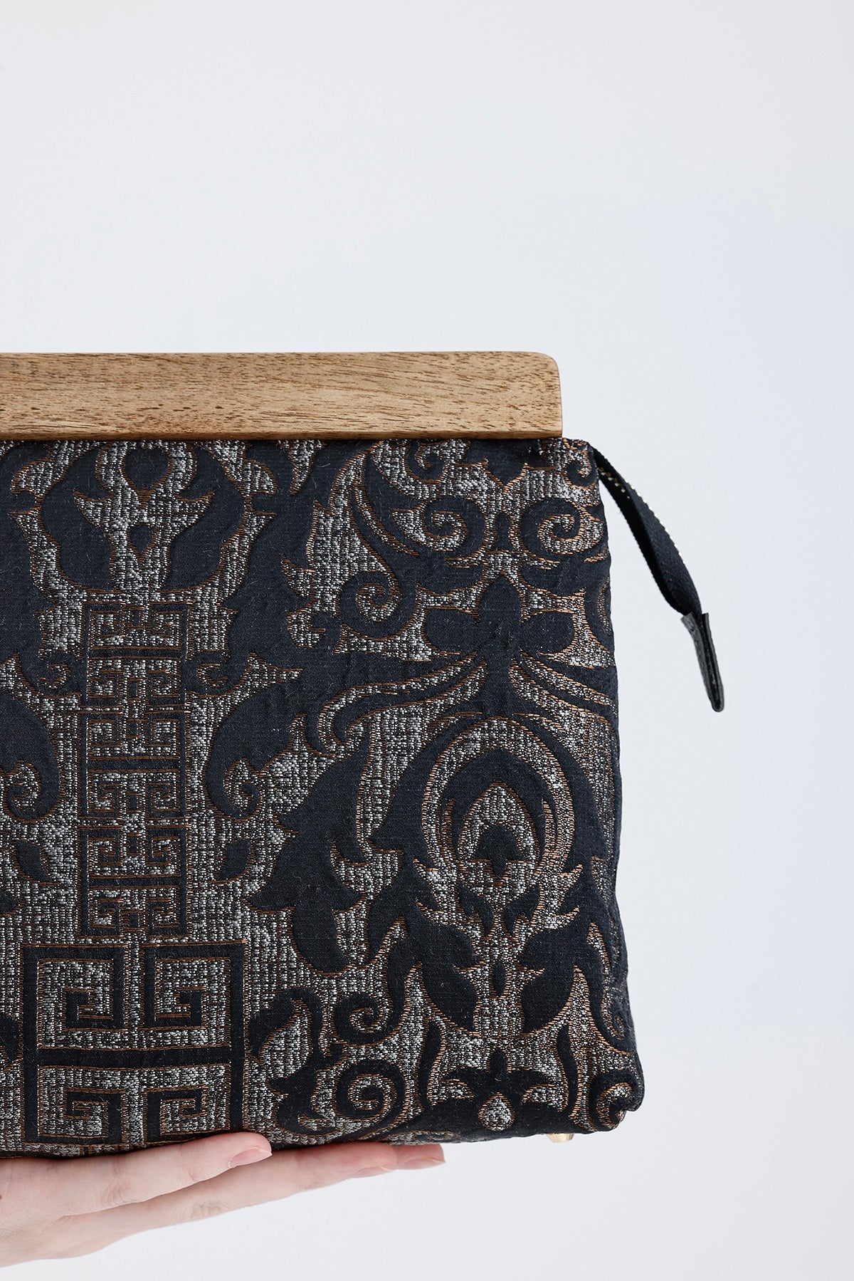 Heybes Kadın Otantik Desen Clutch Çanta