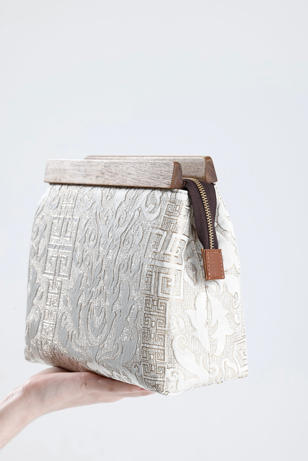 Heybes Kadın Otantik Desen Clutch Çanta