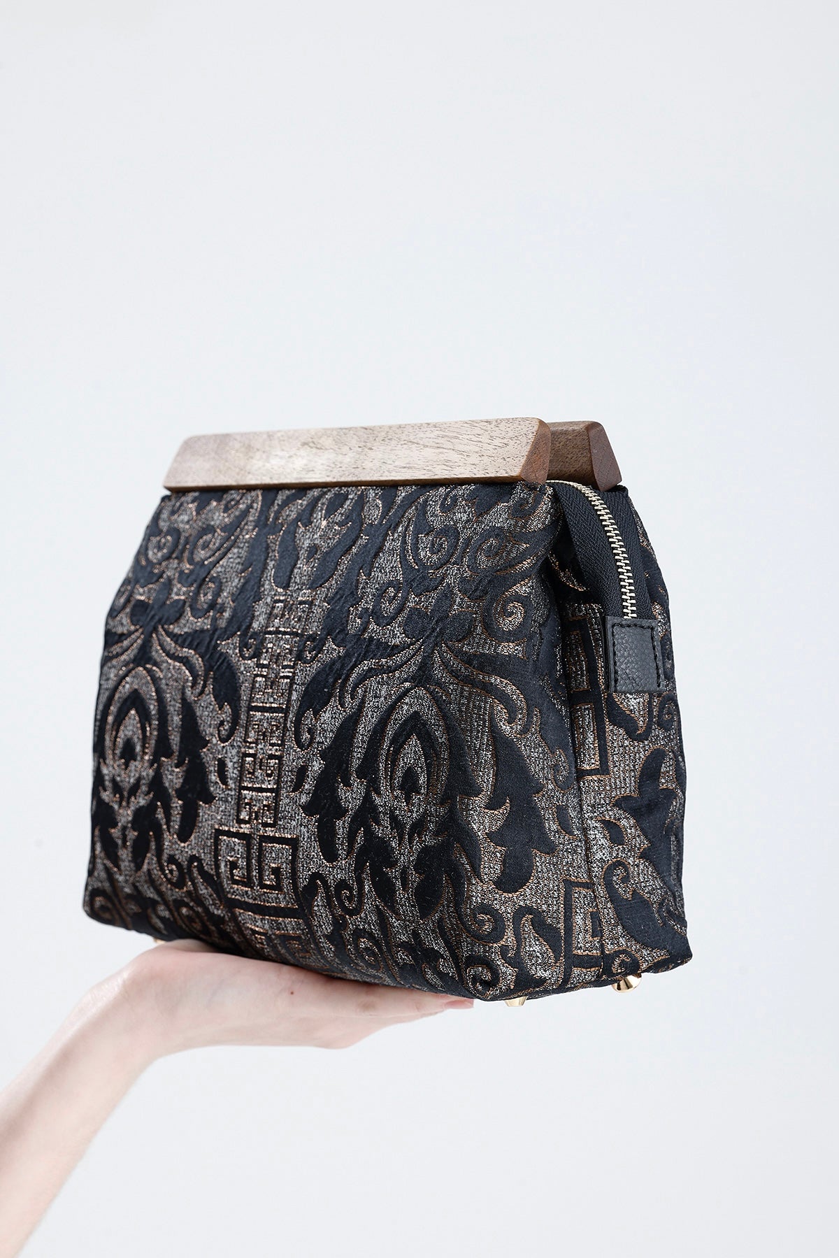 Heybes Kadın Otantik Desen Clutch Çanta