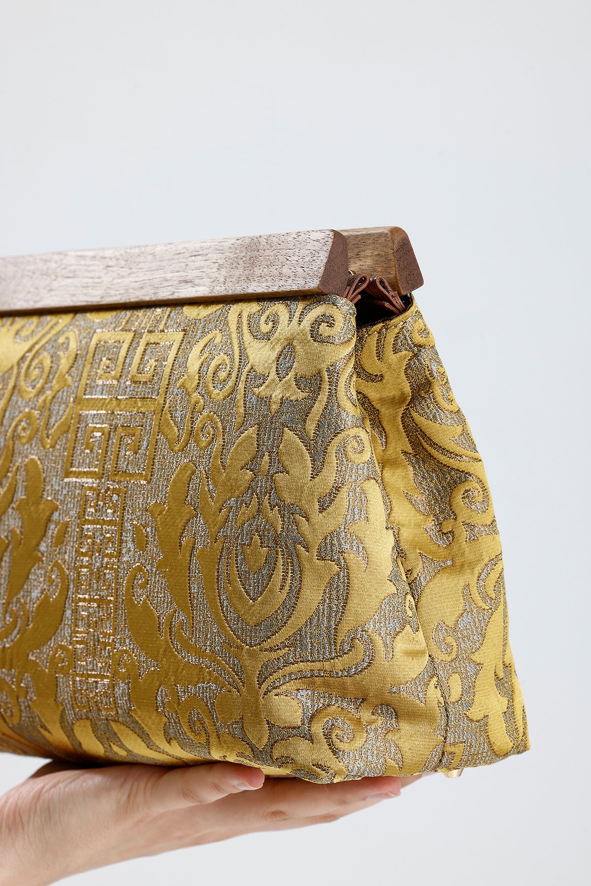 Heybes Kadın Otantik Desen Clutch Çanta