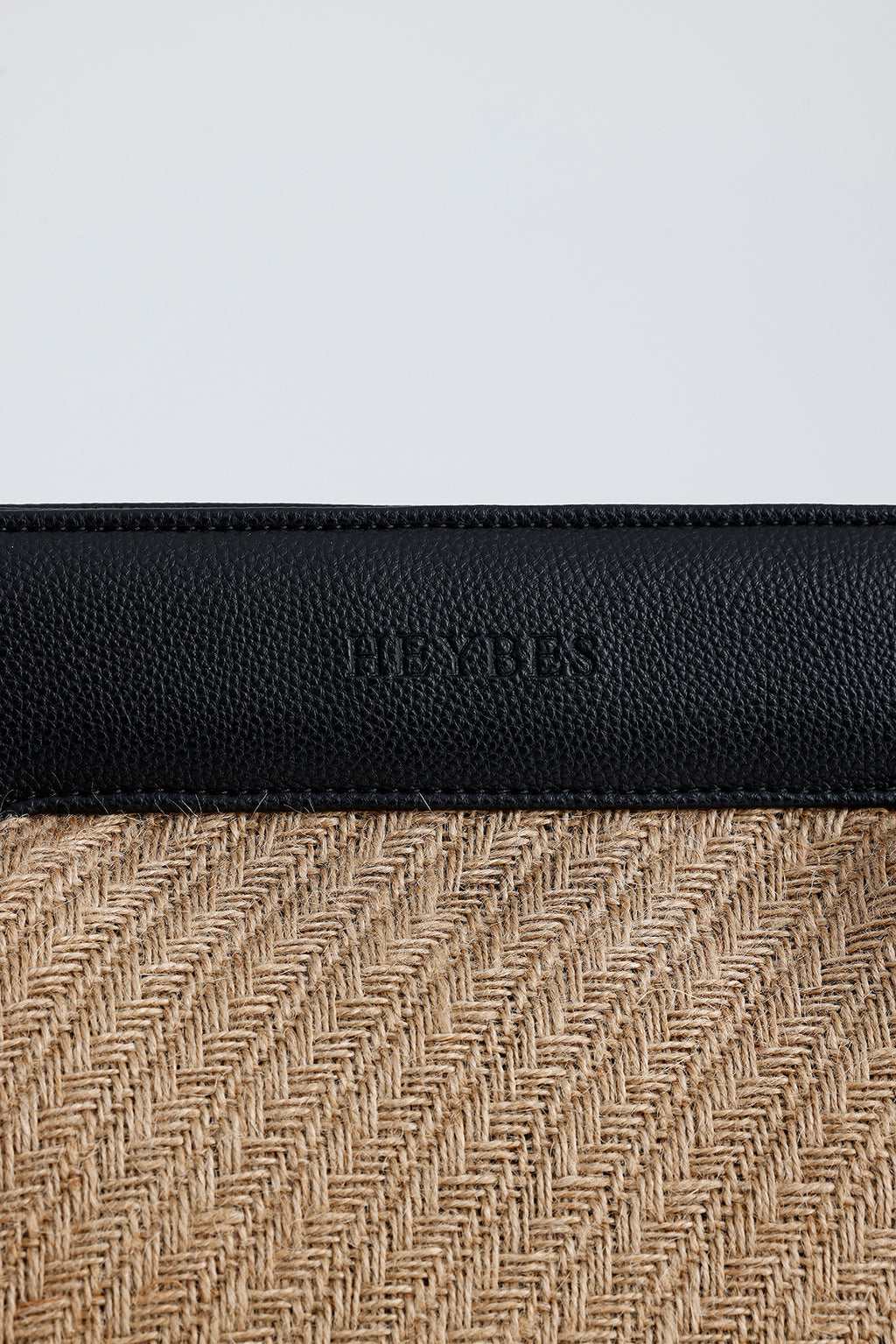 Heybes Kadın Çerçeveli Jüt Clutch El Çantası