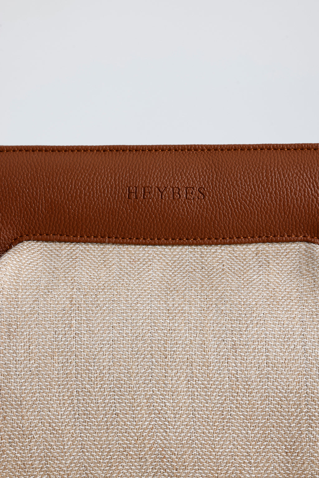 Heybes Kadın Çerçeveli Jüt Clutch El Çantası