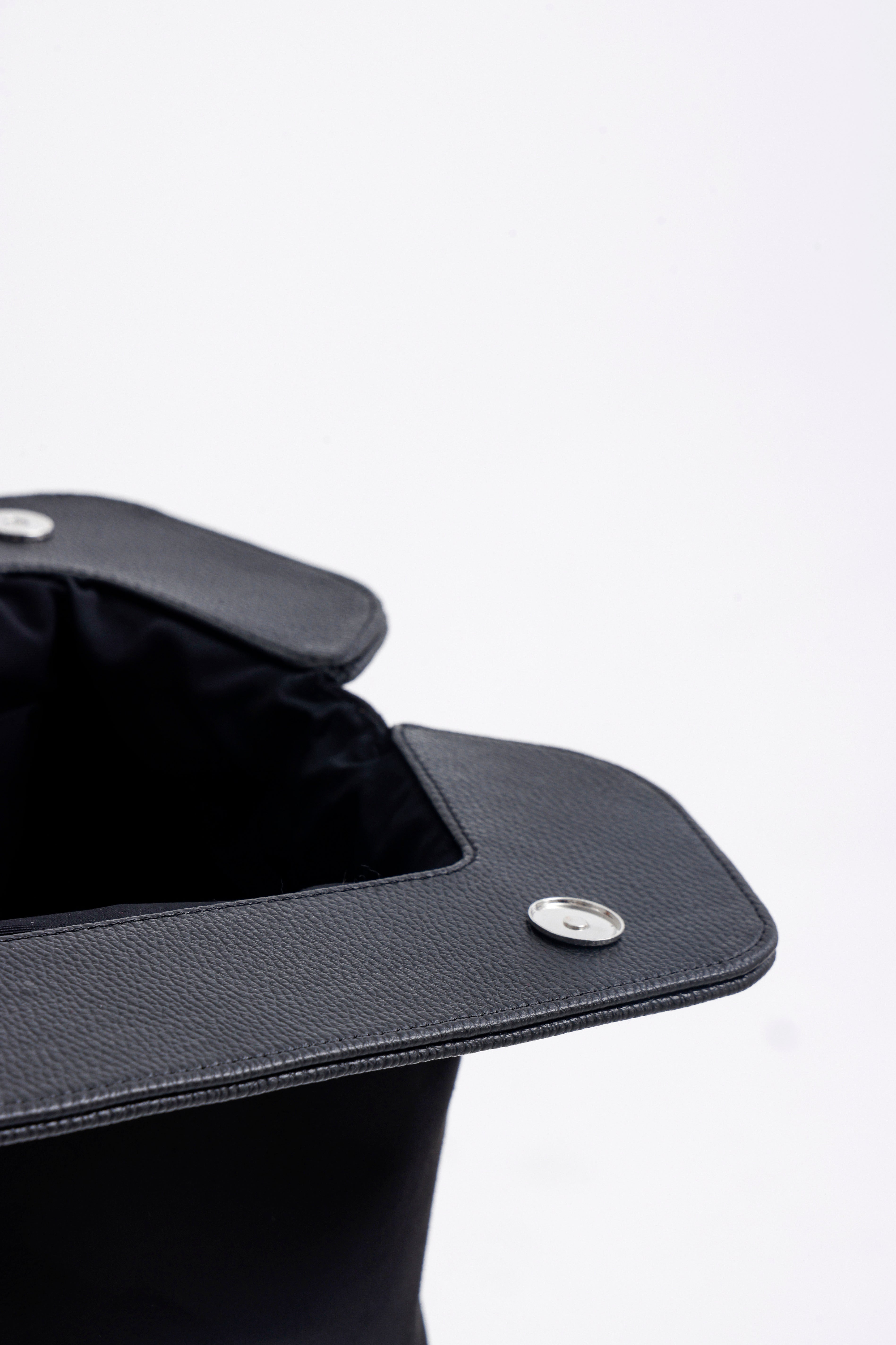 Heybes Kadın Deri Detaylı Süet Clutch El Çantası
